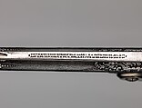 Smith and Wesson .38 Caliber Safety Third Model Double-Action Revolver, serial no. 83097, with Case, Smith & Wesson (American, established 1852), Steel, silver, enamel, nickel, wood, leather, copper alloy, gold, American, Springfield, Massachusetts and New York