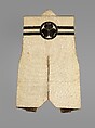 Surcoat (<i>Jinbaori</i>), Cotton, silk, gold, silver, Japanese