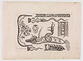 Plusievrs Pieces et Ornements Darquebuzerie (4th extended edition), Initial eight-plate edition by Claude Simonin (French, Nantes ca. 1635–1693 Nantes)  , published in 1684 and reissued in1685, Ink, paper, French, Paris