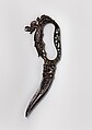 Dagger (Bichuwa), Steel, gold, Indian, Thanjavur