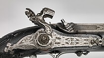 Pair of Percussion Target Pistols Made for Display at the 1844 Exposition des Produits de l'Industrie in Paris, Signed by Alfred Gauvain (French, Paris 1801–1889 Paris), Steel, wood (ebony), French, Paris