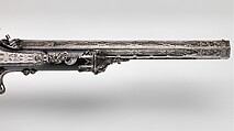 Pair of Percussion Target Pistols Made for Display at the 1844 Exposition des Produits de l'Industrie in Paris, Signed by Alfred Gauvain (French, Paris 1801–1889 Paris), Steel, wood (ebony), French, Paris