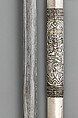 Sword and Scabbard (dpa’ rtags), Steel, silver, gold, copper alloy, wood, Bhutanese