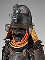 Armor (<i>Gusoku</i>), Iron, lacquer, silk, gilt copper, Japanese