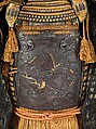 Armor (<i>Gusoku</i>), Iron, lacquer, gold, silver, copper alloy, leather, silk, Japanese