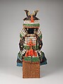 Armor (Haramaki), Iron, lacquer, leather, gilt copper, silk, hair, Japanese