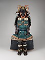 Armor (<i>Gusoku</i>) of the Maeda Family, Iron, lacquer, gold, copper alloy, copper-gold alloy (<i>shakudō</i>), leather, silk, Japanese