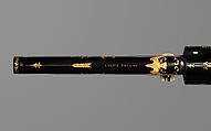 Colt Model 1862 Police Revolver, serial no. 38549, Colt&#39;s Patent Fire Arms Manufacturing Company (American, Hartford, Connecticut, 1855–present), Steel, gold, copper alloy (brass), American, Hartford, Connecticut and New York