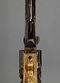 Colt Model 1862 Police Revolver, serial no. 38549, Colt&#39;s Patent Fire Arms Manufacturing Company (American, Hartford, Connecticut, 1855–present), Steel, gold, copper alloy (brass), American, Hartford, Connecticut and New York