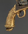 Colt Model 1862 Police Revolver, serial no. 38549, Colt&#39;s Patent Fire Arms Manufacturing Company (American, Hartford, Connecticut, 1855–present), Steel, gold, copper alloy (brass), American, Hartford, Connecticut and New York