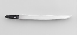 Blade and Mounting for a Dagger (Tantō), Blade inscribed by Uda Kunimitsu (Japanese, active early–mid-14th century), Steel, wood, lacquer, ray skin (samé), leather, copper, gold, silver, gold, shark skin, copper-gold alloy (shakudō), Japanese