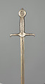 Academician Sword and Scabbard of Fernand Sabatté (1874–1940), Auguste Albert Herbemont (French, 1874–1953), Steel, nickel, silver, gold, wood, leather, French