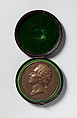 Leclerc Medal with Case, Emile Fernand-Dubois (French, 1869–1952), Bronze, leather, textile, French
