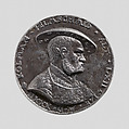 Medal of Kolman Helmschmid (1471–1532), After a model by Hans Kels the Younger (German, 1508/10–1565), Lead, German, Augsburg