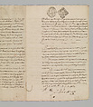 Marriage Contract Between Jean Baptiste Claude Allevin, Gunmaker, and Barbe Françoise Bernard, Paris, July 13, 1759, Pen on paper, French, Paris