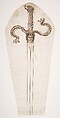 Drawing of a Sword Hilt, Pen and ink on paper, Western European
