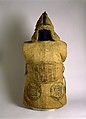 Fabric Armor and Helmet with Buddhist and Taoist symbols, Cotton, hemp, copper alloy, iron, Korean