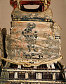 Armor (<i>Yoroi</i>) of Ashikaga Takauji (1305–1358), Iron, leather, lacquer, silk, copper, gold, pigments, Japanese