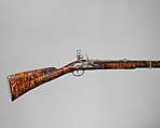 Gun with Flintlock a la moda, Gabriel de Algora (Spanish, Madrid, documented 1733–died 1761), Steel, gold, wood, Spanish, Madrid