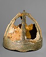 Helmet (<i>Spangenhelm</i>), Steel, copper alloy, gold, Byzantine or Germanic