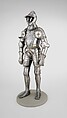Armor of Emperor Ferdinand I (1503–1564), Kunz Lochner (German, Nuremberg, 1510–1567), Steel, brass, leather, German, Nuremberg