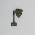 Badge or Harness Pendant, Copper, possibly British