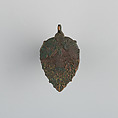 Badge or Harness Pendant, Copper, gold, enamel, Spanish