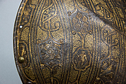 Pauldron and Rerebrace, Steel, gold, French
