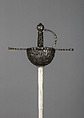 Cup-Hilted Rapier, Steel, Italian