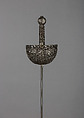 Cup-Hilted Rapier, Steel, Italian