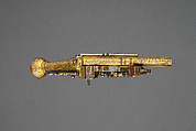 Model of Wheellock Pistol, Iron, steel, gold, copper, German