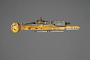 Model of Wheellock Pistol, Iron, steel, gold, copper, German