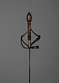 Rapier, Bronze, steel, shagreen, enamel, blade, Italian, Milan; hilt, Italian, possibly Venice