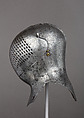 Foot-Combat Helm of Sir Giles Capel (1485–1556), Steel, possibly British