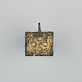 Badge or Harness Pendant, Copper, gold, Spanish
