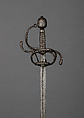 Rapier, Steel, silver, Italian