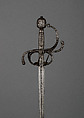 Rapier, Steel, silver, Italian