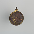 Badge or Harness Pendant, Copper, gold, Spanish