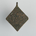 Badge or Harness Pendant, Copper, Spanish