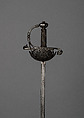 Cup-Hilted Rapier, Steel, possibly Spanish