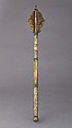 Mace Made for Henry II of France, Diego de Caias (Spanish, recorded 1535–49), Steel, gold, silver, French