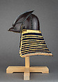 Helmet (<i>Kabuto</i>), Iron, textile, lacquer, gilt bronze, Japanese