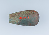 Implements (Celt), Stone (serpentine), pigment, European, Italian peninsula