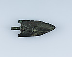 Two Arrowheads, Bronze, Egyptian, Thebes