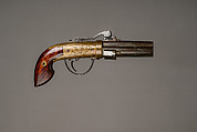 Percussion Pistol, Wood, iron, Japanese