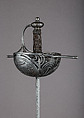 Cup-Hilted Rapier, Steel, Spanish