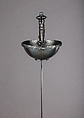 Cup-Hilted Rapier, Steel, copper wire, Spanish