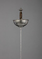Cup-Hilted Rapier, Steel, copper wire, hilt, Spanish; blade, German