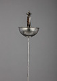 Cup-Hilted Rapier, Steel, copper wire, hilt, Spanish; blade, German