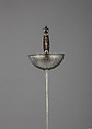 Cup-Hilted Rapier, Steel, copper wire, hilt, Spanish; blade, German